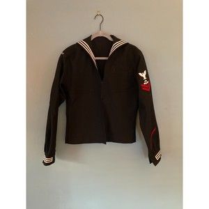 Defense Logistics Agency Quarter Deck Collection men's blue dress uniform top